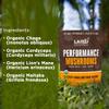 Laird Superfood Organic Performance Mushroom Blend with Chaga, Cordyceps, Lion's Mane and Maitake for Energy and Cognition, 3.17 oz. Bag, Pack of 2 view 4