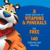 Kellogg's Frosted Flakes Cold Breakfast Cereal, 8 Vitamins and Minerals, Kids Snacks, Family Size, Strawberry Milkshake, 23oz Box (1 Box) view 4