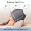 MyHalos Migraine Relief Cap,30% Thicker,2X More Cooling Gel -Stays Colder for Longer, Ice Hat, Ice Pack Head Wrap, Cold Headaches & Migraine Mask - Tension Headache Relief Cap (Gray) FSA|HSA Eligible view 2