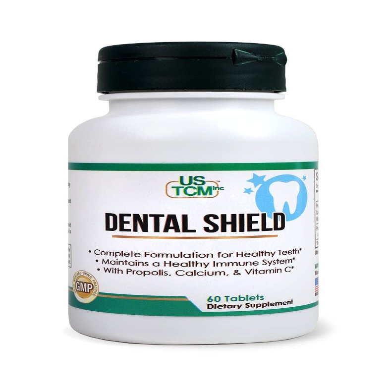 USTCM Dental Shield - Bee Propolis Support 60 Tablets