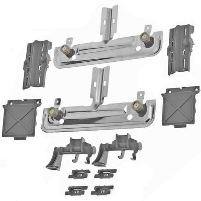 Dishwasher Dish Rack Adjuster Kit Replaces for KitchenAid KUDS35FXSS1 KUDE40FXSS5 KUDS35FXSS3 KUDS30IXBL1 KUDS35FXBL9 KUDE20IXSS9 KUDS30FXSS5 Dishwasher