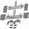 Dishwasher Dish Rack Adjuster Kit Replaces for KitchenAid KUDS35FXSS1 KUDE40FXSS5 KUDS35FXSS3 KUDS30IXBL1 KUDS35FXBL9 KUDE20IXSS9 KUDS30FXSS5 Dishwasher view 1
