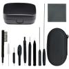 12 Pieces Hearing Aid Cleaning Brush Kits Tools with Wax Loop and Magnet Suitable for Earbuds/Headphones Cleaner with Storage Case view 1