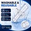 800 Pieces S-80-Compatible Breathalyzer Mouthpieces, Clear Replacement Tips (Pack of 800) view 3