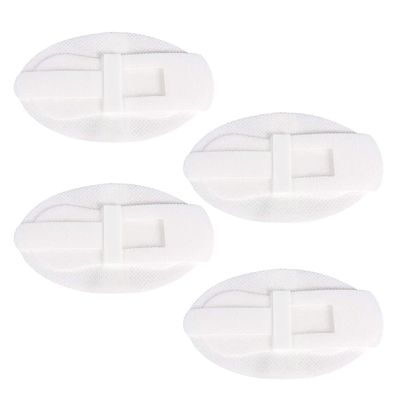4 Pack Catheter Stabilization Device Tape, Catheter Tube Holder Adhesive, Foley Catheter Fixing Sticker, Catheter Securement Adhesive