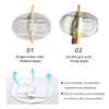 4 Pack Catheter Stabilization Device Tape, Catheter Tube Holder Adhesive, Foley Catheter Fixing Sticker, Catheter Securement Adhesive view 4