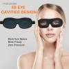 igozen 3D Blindfold Sleep Mask, Nanosase HD Memory Foam Sleeping Eye Mask, Extremely Comfortable and Light to Wear. (2 Black Masks) view 2