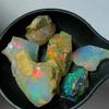 RANDVAGEMS 100.00Cts Ethiopian Opal Ultra Fire Opal Rough Gemstone, Raw Crystals Gemstone, Rock, Jewelry Making Supplies, Chakra Healing, Energy Stone, Reiki, Meditation, Art-Crafts-DIY Stone view 2
