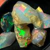 RANDVAGEMS 100.00Cts Ethiopian Opal Ultra Fire Opal Rough Gemstone, Raw Crystals Gemstone, Rock, Jewelry Making Supplies, Chakra Healing, Energy Stone, Reiki, Meditation, Art-Crafts-DIY Stone view 3