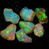 RANDVAGEMS 100.00Cts Ethiopian Opal Ultra Fire Opal Rough Gemstone, Raw Crystals Gemstone, Rock, Jewelry Making Supplies, Chakra Healing, Energy Stone, Reiki, Meditation, Art-Crafts-DIY Stone view 4