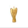 Jet Healing Crystal Gemstone Carved Yellow FLOURITE Pocket Crystal Guardian Angel Figurines 2 inch Pray Angel (Yellow/Honey Flourite) view 1