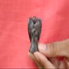 Jet Natural Garnet Angel Figurine (Approx. 2 Inch) | Hand-Carved Crystal Angel Statue | Decorative Pocket Guardian | Home, Office & Gift Collection view 3