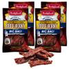 Bridgford Sweet Baby Ray's Beef Jerky Honey BBQ 10 oz Pack of 4 - High Protein Jerky for Midday Energy Boost or Post Workout Snack - Naturally Smoked Ready to Eat Meat Snacks for on the Go Snacking view 1