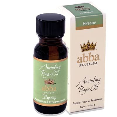 Abba Christian Products Hyssop Anointing Oil (1/2 oz Roll-on) 1 pk