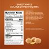 Double Dipped Maple Roasted Peanuts - 2 Pound Bulk Pack - Nostalgic Maple Nut Candy - Old Fashioned Candy for Snacking, Dessert Boards & Holiday Treats view 3
