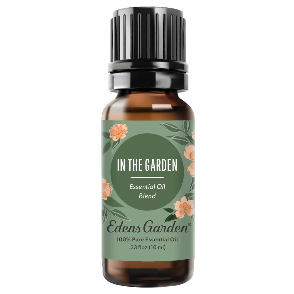 Edens Garden in The Garden Essential Oil Blend- 100% Pure Premium Grade, Undiluted, Natural, Therapeutic, Aromatherapy, The Best for Diffusing, Skin, Candle, Laundry 10 ml (.33 fl oz)