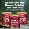 Bridgford Beef Snack Bites 4 oz Pack of 3 - Ready-to-Eat Snacks for On-the-Go Snacking - Gluten-Free Zero Carbs Meat Snacks for Adults - Keto Beef Snack Bites for Your Keto Diets view 3