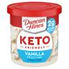 Duncan Hines Keto Friendly Vanilla Flavored Frosting, Zero Added Sugar, 11 oz. view 1