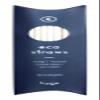Hyge Eco-Friendly Straws | Natural Compostable Drinking Straws | Biodegradable Coated Wax Paper Plastic Free Straws for Home, Office, Restaurant, Travel, and Party | (3) Pack 75 Count view 2