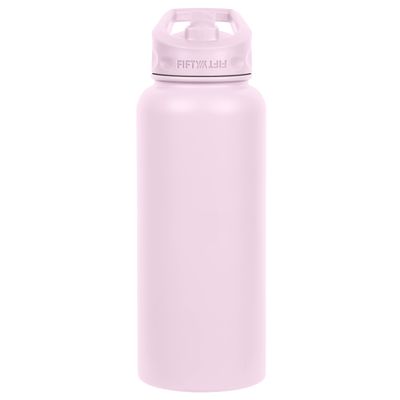 FIFTY/FIFTY 34oz - Cherry Blossom Bottle-Straw Cap