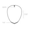 Upright Magnetic Necklace (Necklace Only) for GO S and GO 2 Posture Corrector Trainer (Gray) view 4