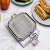 epeying sandwich grill stainless steel grill mesh bread sandwich breakfast cooking barbecue camping tools kitchen tools breakfast baking tools view 3
