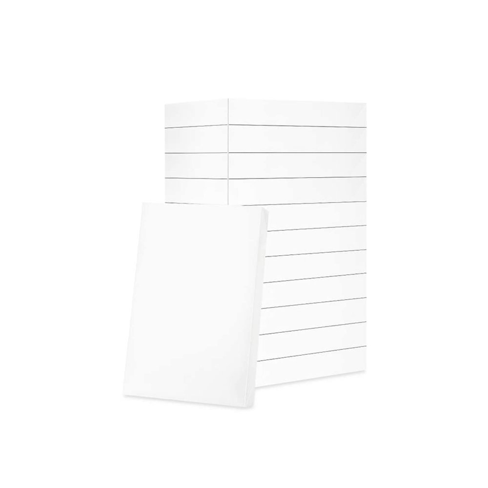 HAPPY POTATO 11x8.5x1.5 Inches White Shirt Boxes Gift Boxes for Clothes Gift Wrap Boxes (Grain Texture White, Pack of 12)