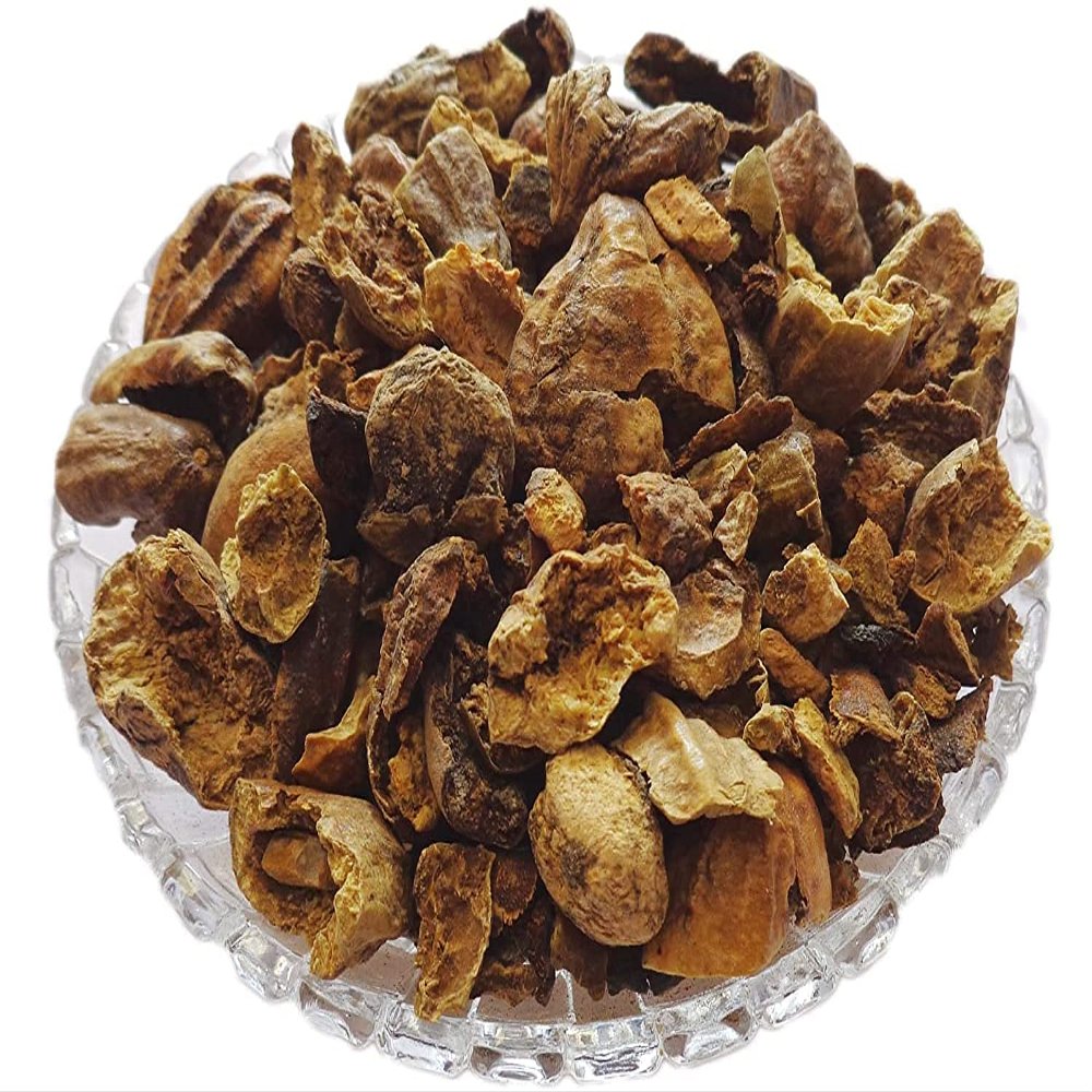 A.K. Sky Life Harad Badi Yellow Chilka - Harad Chilka - Terminalia Chebula - Harad Yellow Without Seed -   (200Grm)