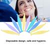 200Pcs Small Disposable Rubber Ring Pull Hook Orthodontic Elastic Placers Braces Elastic Bands Removers Multicolor Mixed Hygienic view 2