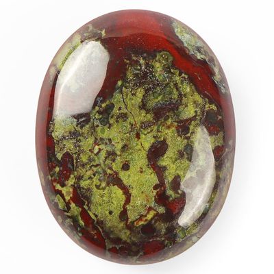 1.8 Inch Dragon Blood Chakra Crystals, Thumb Worry Stones for Anxiety, Adult Sensory Items for Woman or Man, Anxiety Relief Items Fidget