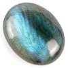 1.8 Inch Labradorite Chakra Crystals, Thumb Worry Stones for Anxiety, Adult Sensory Items for Woman or Man, Anxiety Relief Items Fidget view 1