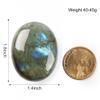 1.8 Inch Labradorite Chakra Crystals, Thumb Worry Stones for Anxiety, Adult Sensory Items for Woman or Man, Anxiety Relief Items Fidget view 4