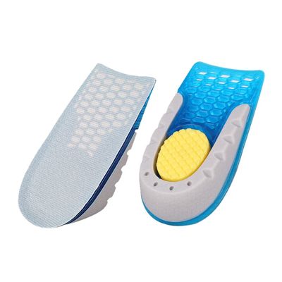 Beaupretty 1pair Height Increasing Sports Insoles Sweat Absorbing Shoe Pads for Comfort Breathability Unisex Cushions for Running Shoes Lift