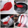 Kitchen Cleaning Brush Silicone Kitchen Scrub Brush Pot Pan Dish Wok Long Handle Sink Scrubber view 4