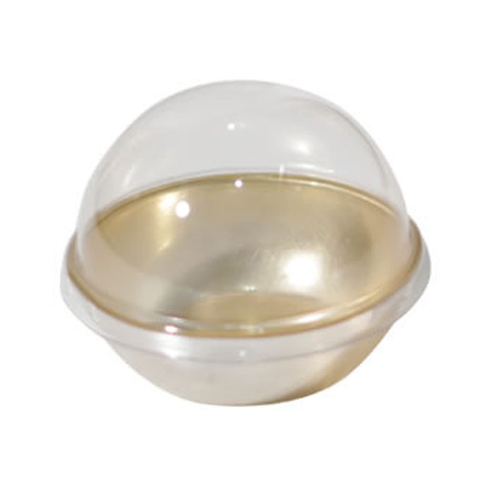 Egg-Yolk Puff Container Cheese Pastries Egg-Yolk Puff Container Convenient Golden