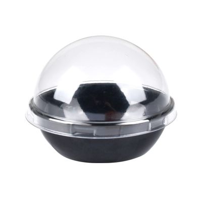 Egg-Yolk Puff Container Cheese Pastries Egg-Yolk Puff Container Convenient Black
