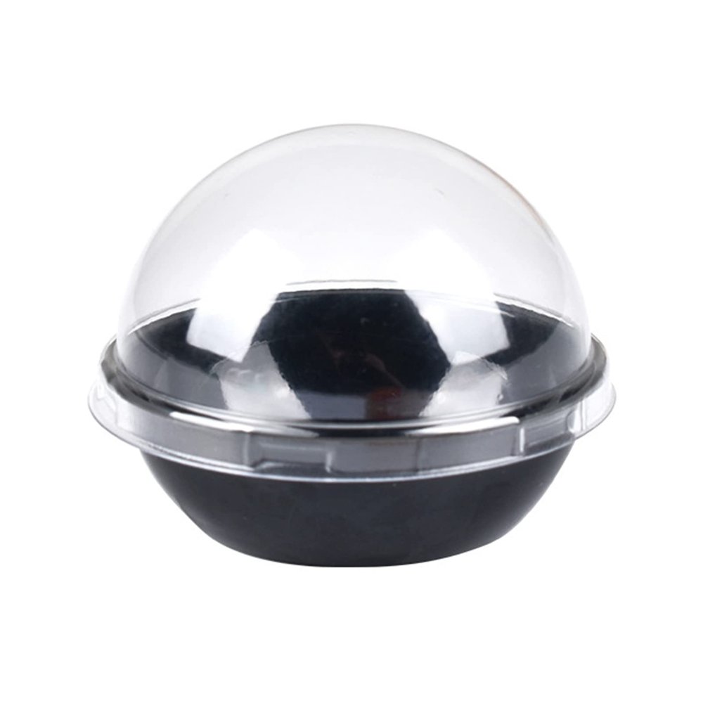 Egg-Yolk Puff Container Cheese Pastries Egg-Yolk Puff Container Convenient Black
