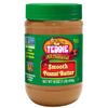 Teddie All Natural Peanut Butter, 16 Ounce 1 Pack, Gluten Free & Vegan, 16 Ounce Plastic Jar (16 Ounce (Pack of 1), Smooth) view 1