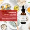 STAR CARE 100% Pure Vitamin E Oil for Skin, Face, and Hair 1,000 IU Clear Vitamin E (dL-Alpha Tocopheryl Acetate) - Deep Hydration for Dry Skin, Scars, and Stretch Marks - 1 oz (30ml) view 4
