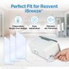 resplabs Filters Compatible with Resvent iBreeze Equipment 180 Pack Disposable Standard Replacement Filters for CPAP and BiPAP Machines 6 Month Supply view 2