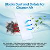 resplabs Filters Compatible with Resvent iBreeze Equipment 180 Pack Disposable Standard Replacement Filters for CPAP and BiPAP Machines 6 Month Supply view 4