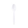 500 Count Heavy Duty White Plastic Tea Spoons Disposable Cutlery Party Utensils Heavyweight view 2