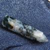 Acxico 1Pcs Moss Agate Geode Obelisk Polished Point Crystal Tower Natural Gemstone Healing view 3