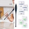 DryMeister Starter Kit - Drying Wand - Quickly Dries the Inside of Narrow Containers (>1.25") - Water Bottles, Carafes, Wine Glasses, Champagne Flutes, Water Bladders, Reusable Bags - Rack Alternative view 1