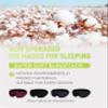2 PackWeighted Sleep Mask for Women MrsJeggy 3D Sleep Mask for Men, Weighted BlindfoldLight Blocking Eye Mask for Sleeping with Soft Comfort Strap for Good Dream Anytime . view 4