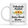 Orthodontic Assistant Gift, Orthodontic Assistant Gift, Because Badass Isn't an Official Job Title Mug, Gift Coffee Mug White 11oz view 1