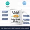 Orthodontic Assistant Gift, Orthodontic Assistant Gift, Because Badass Isn't an Official Job Title Mug, Gift Coffee Mug White 11oz view 4