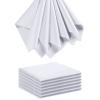 Eyeglass Cleaning Cloth Glasses Cleaner 12Pack Microfiber Lens Cleaner Eyewear Sunglass Wipes for Glass Jewelry Screen Camera Lint Free Thick 5x6 Inch (White, 5x6) view 1