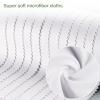 Eyeglass Cleaning Cloth Glasses Cleaner 12Pack Microfiber Lens Cleaner Eyewear Sunglass Wipes for Glass Jewelry Screen Camera Lint Free Thick 5x6 Inch (White, 5x6) view 3