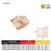 WEDO Dustpan,Heavy Duty Dustpan,Beryllium Copper,DIN Standard BAM & FM Certificate,8" Width view 2